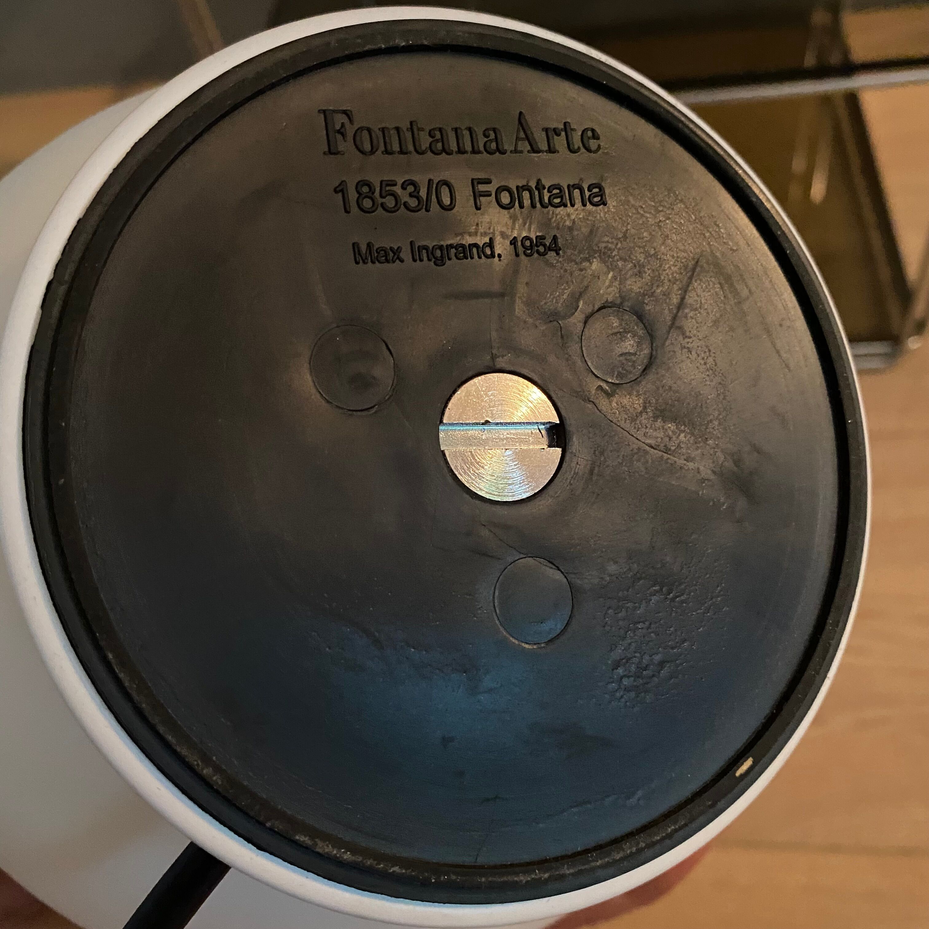 Lamp "1854" by Max Ingrand for Fontana Arte. Italy 1954