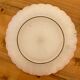 Grande assiette Tulipe orange 70’s