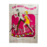 Original cinema poster "A Full tube" Elvis Presley 120x160cm 1968
