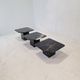 Set of 3 Italian Marble Coffee or Side Tables, 1970s