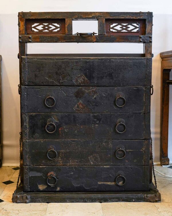 Grnd coffre de mariage chinois modifié