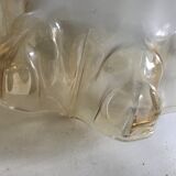 Vintage glass pendant lamp