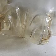 Vintage glass pendant lamp