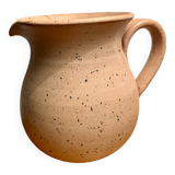 Stoneware pitcher signed Vallauris