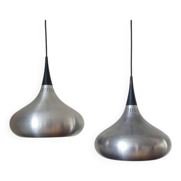 Paire de suspensions mid-century Orient, Fog & Mørup, Jo Hammerborg, Danemark, années 1960.