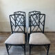 Lot de 4 chaises vintage