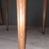 Marble top table called "bouillotte":