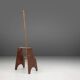 Industrial Wooden Stepladder, France ca. 1900