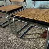 Set of 4 Cesca chairs by Marcel Breuer
