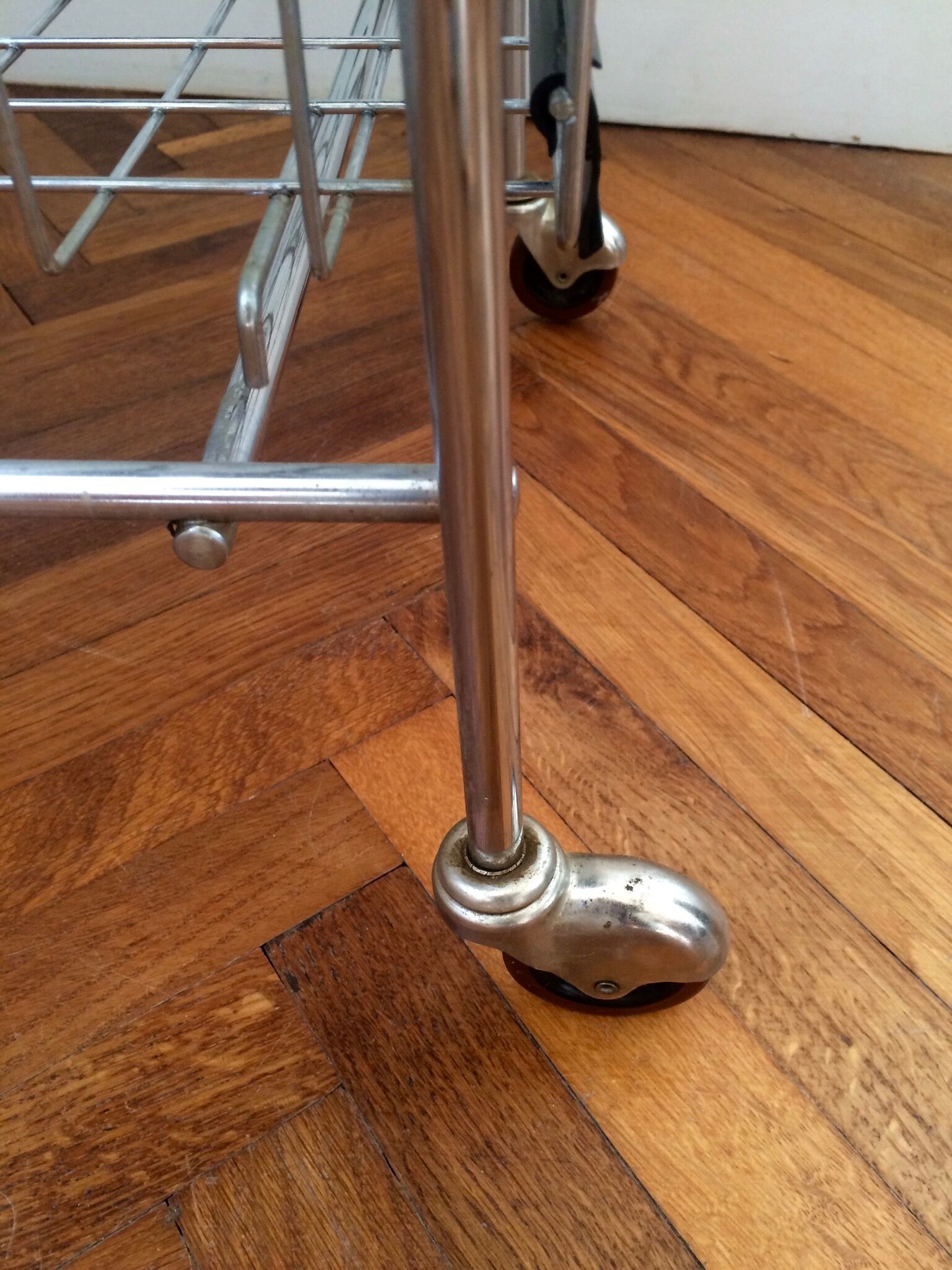 Metal trolley, brand shopping cart