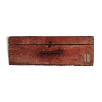 Old wooden box