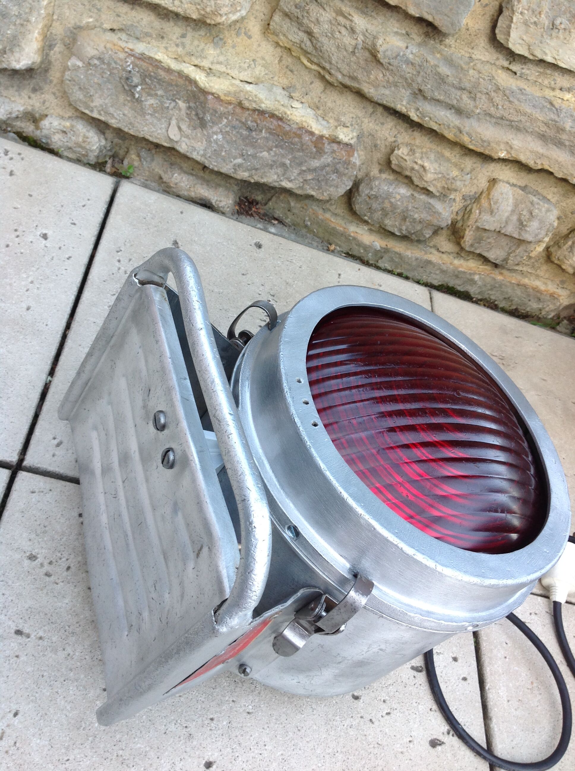Former SNCF lantern - vintage 70s