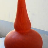 Soliflore vase in glass paste signed Daum Nancy