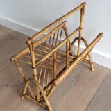 Magazine rack Wicker, around 1950