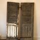 Pair of louvers