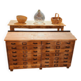 Craft cabinet with drawers