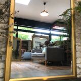 Antique mirror, mercury ice 174,5cm/111cm