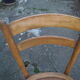 A pair of Lutherma bistro chairs