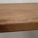 Solid oak farm table