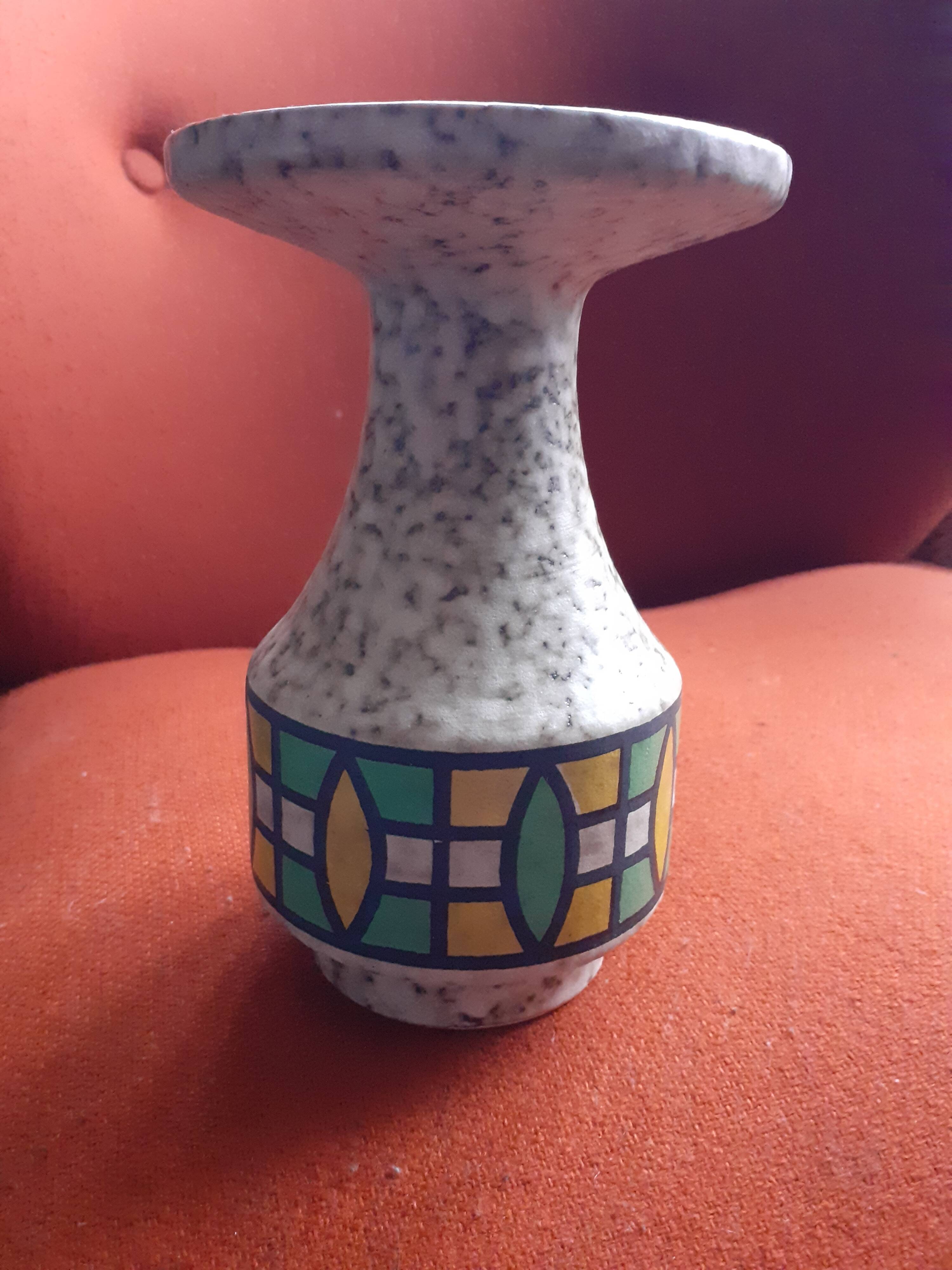 Vintage ceramic candlestick Germany