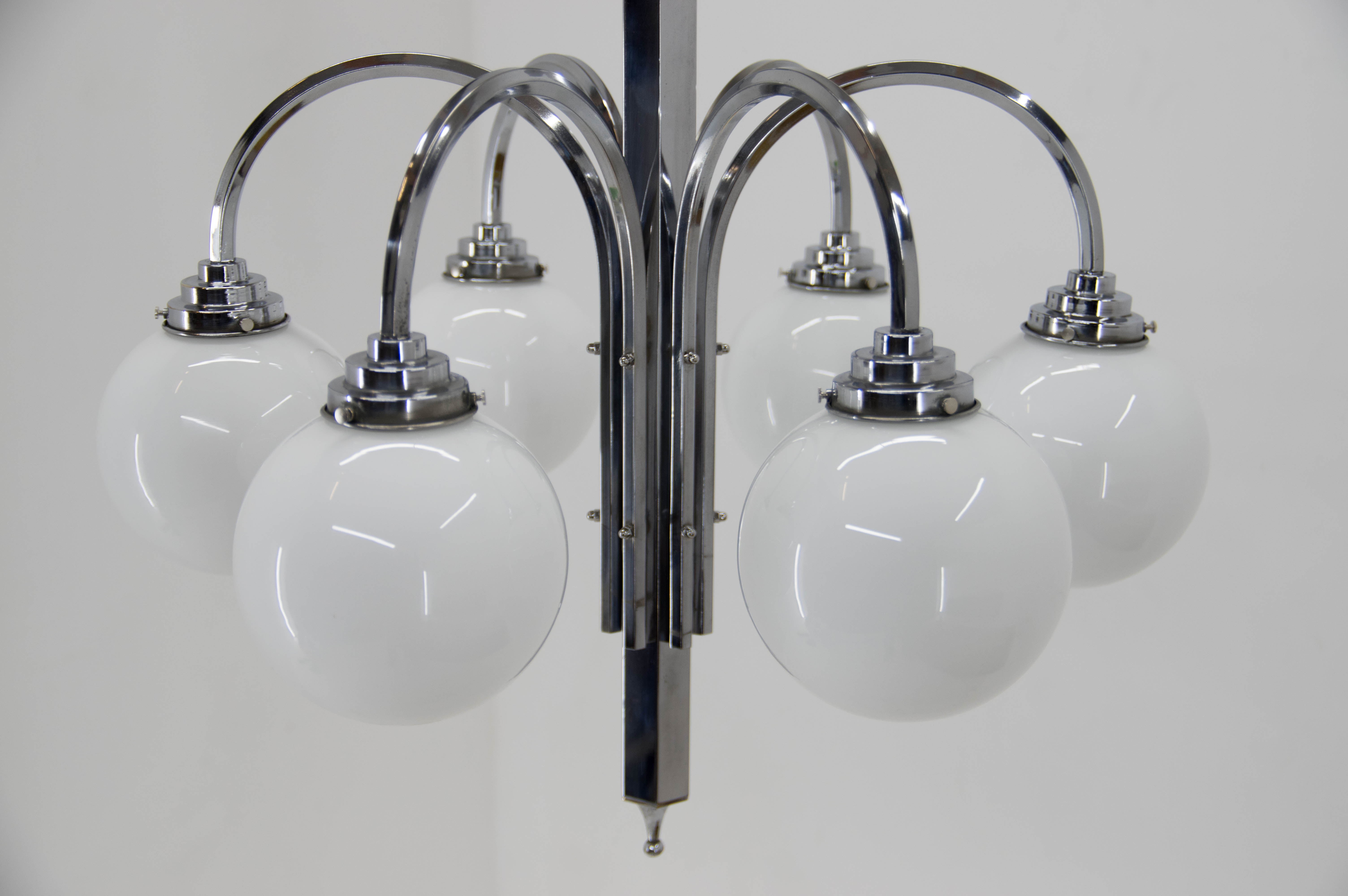 Art Deco Chandelier, France, 1930s