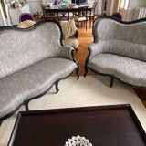Pair of Napoleon III sofas