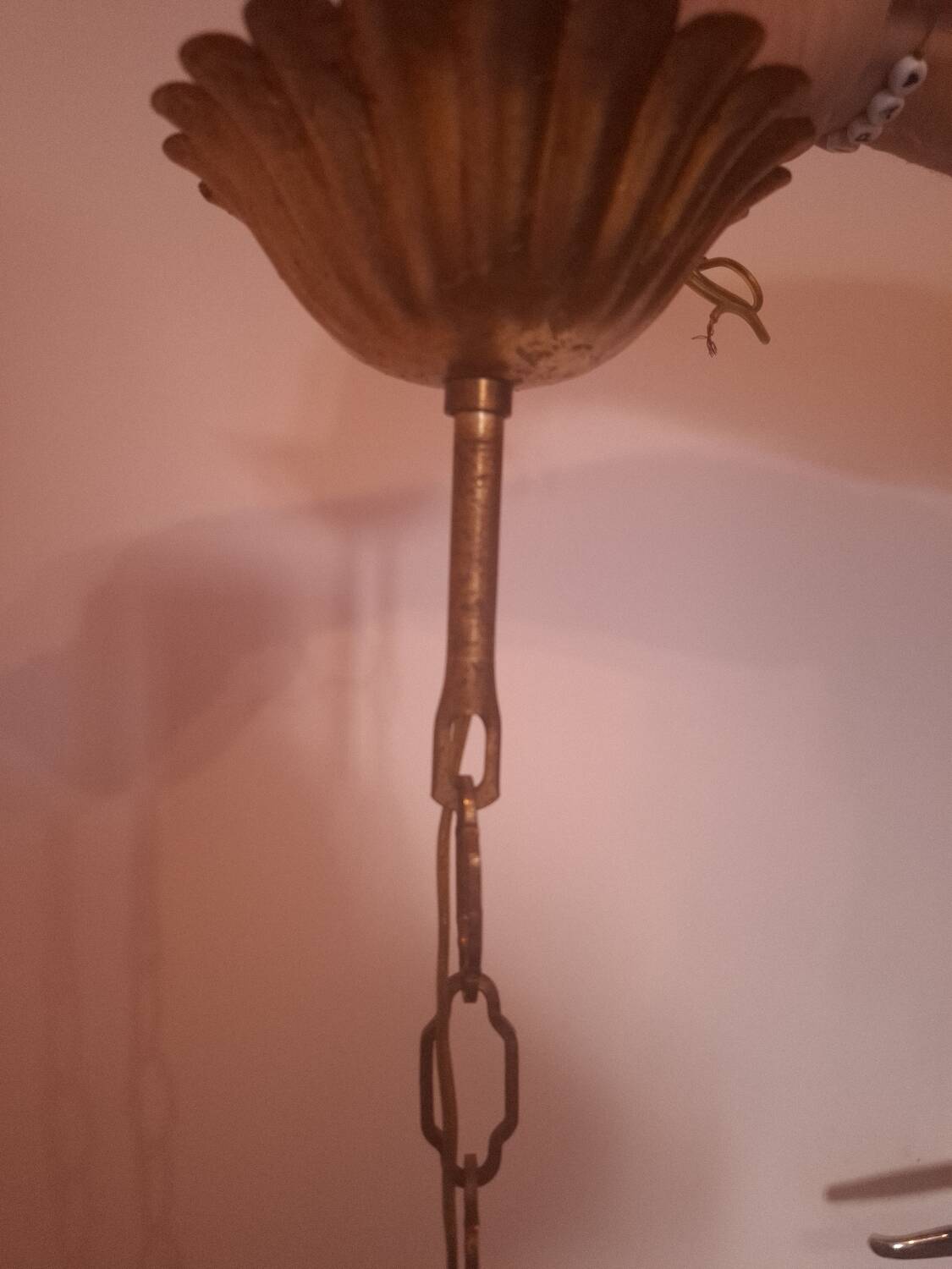 Vintage crystal chandelier