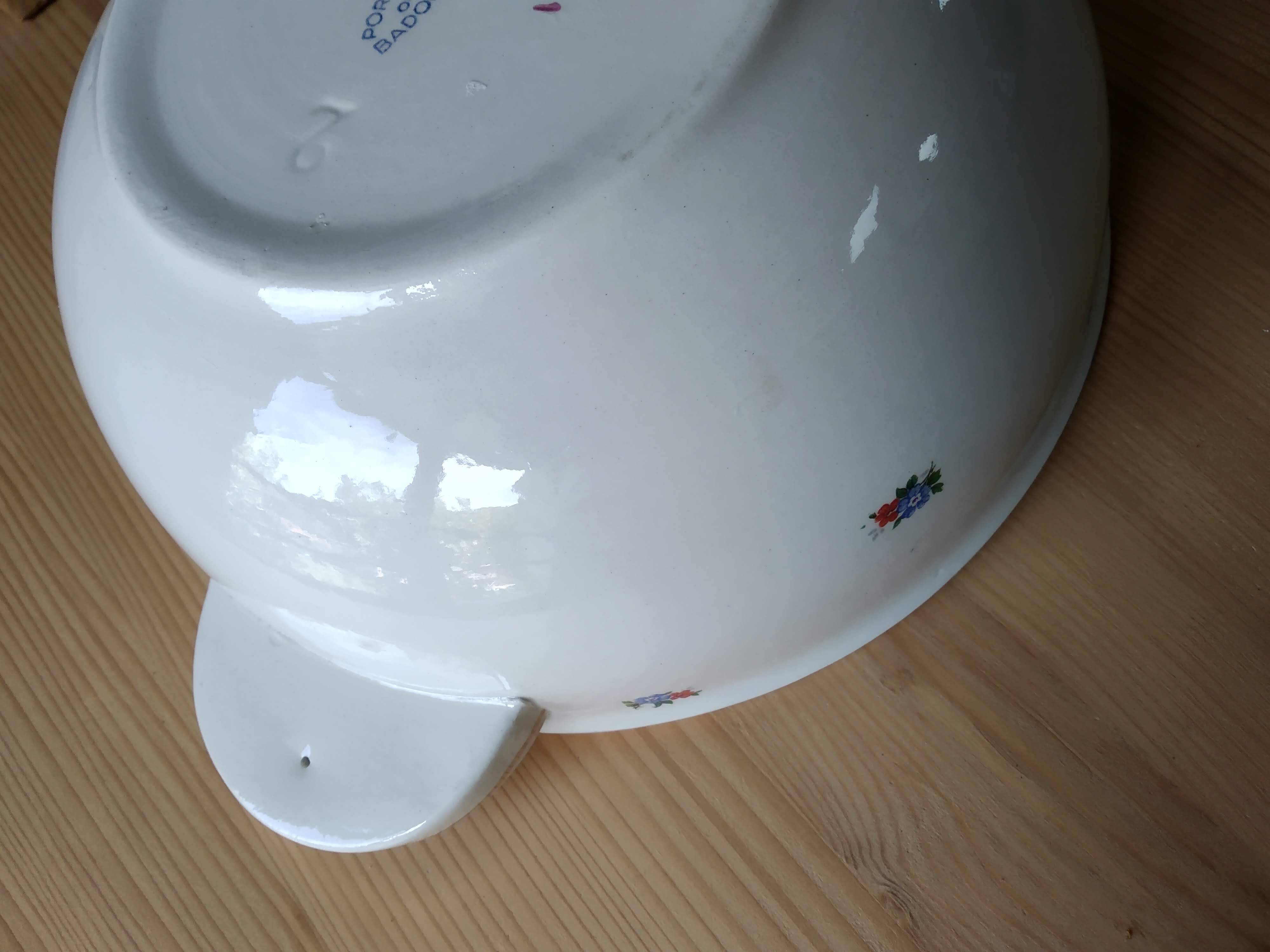 Vintage Badonviller soup tureen