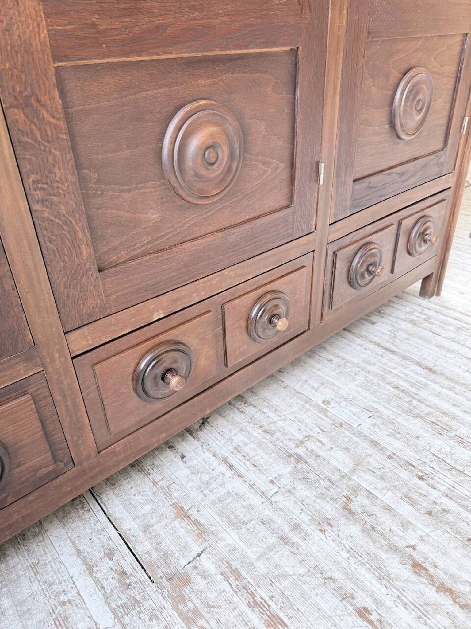 Oak wardrobe "Basque" Dudouyt