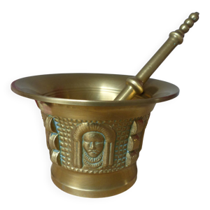 Mortier et Pilon en Bronze - antique