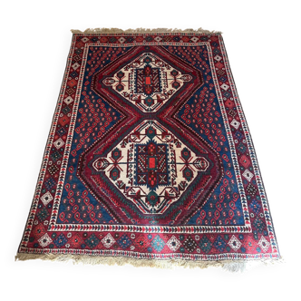 Vintage Shiraz Persian Carpet – House "Aux Trois Quartiers" – Knot wool