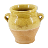 Ancien pot en terre ocre