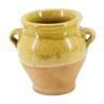 Ancient ochre earth pot