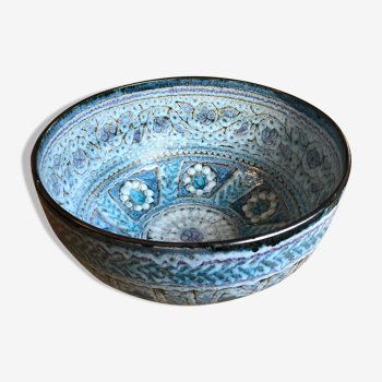 Ceramist Danuta Le Henaff - dish / bowl in enamelled stoneware