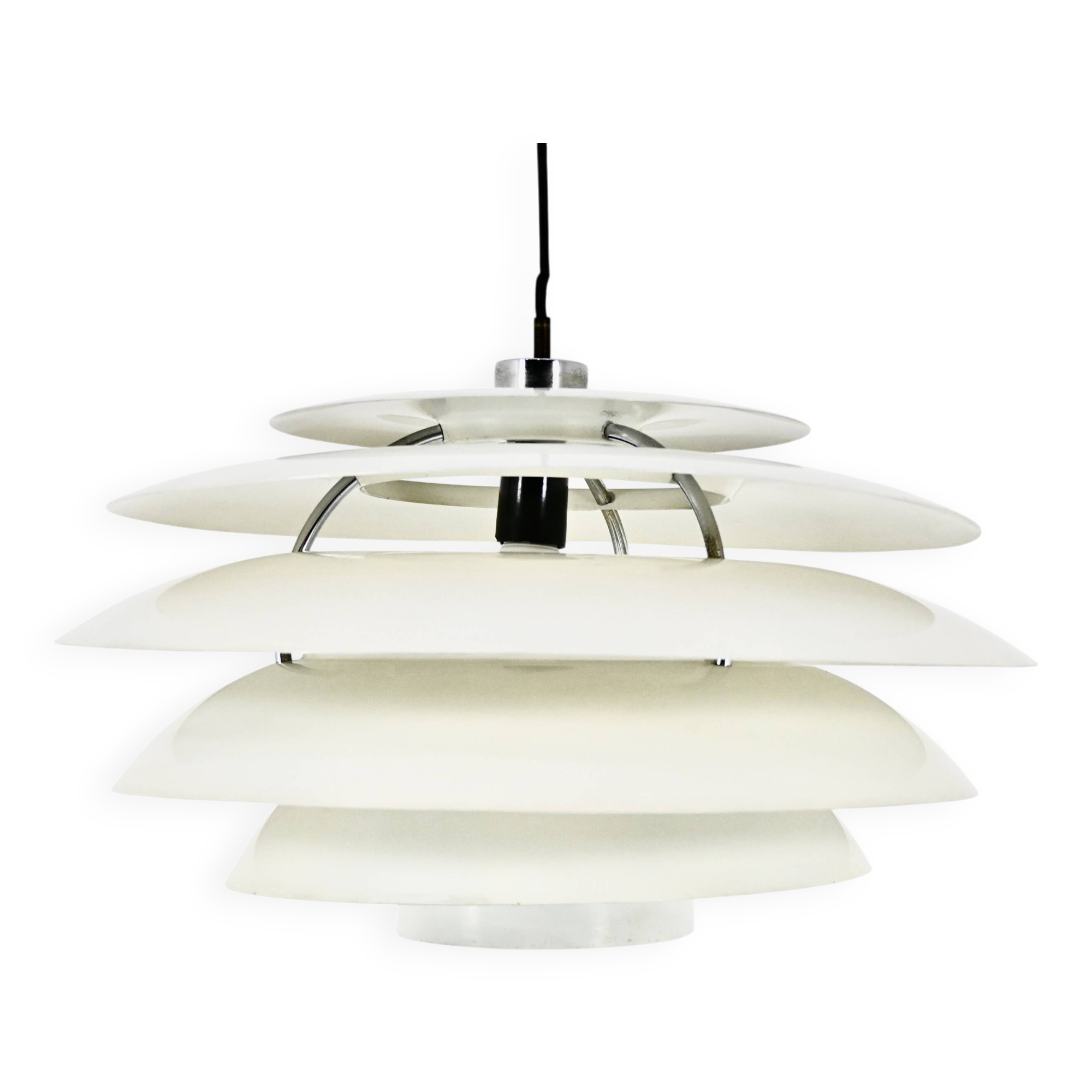 Pendant lamp model 1262 by Stilnovo, 1960s