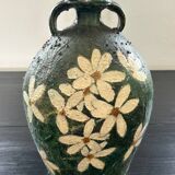 Green jar lamp base