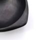 Colombian wobbly bowl in black ceramic, 1970s.