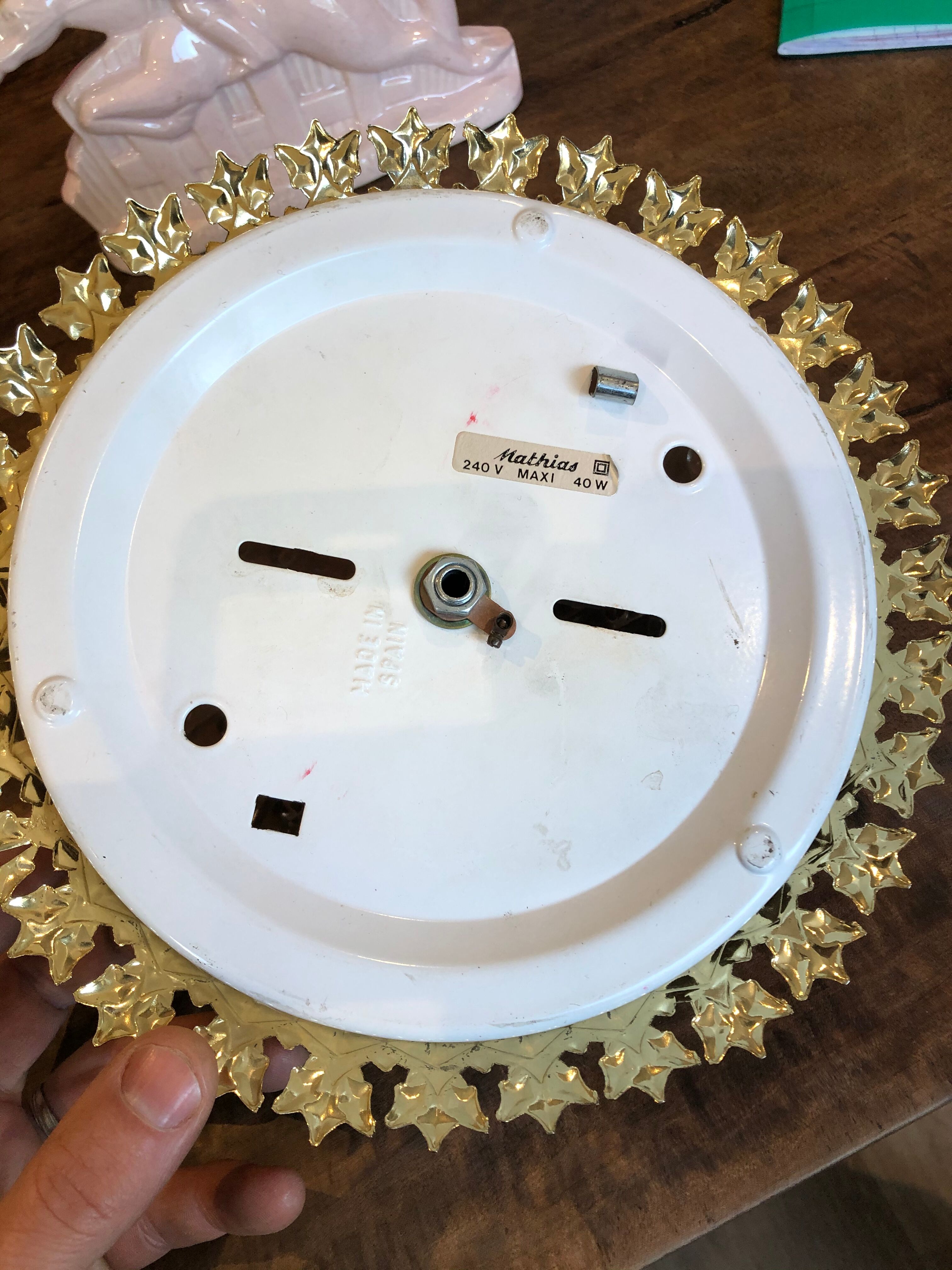 Mathias Gothic ceiling light