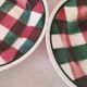 Set of 6 deep plates Faïencerie Nouvelle Givors 1950s