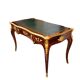 Marquetry and gilded bronze desk signed rinck in paris
