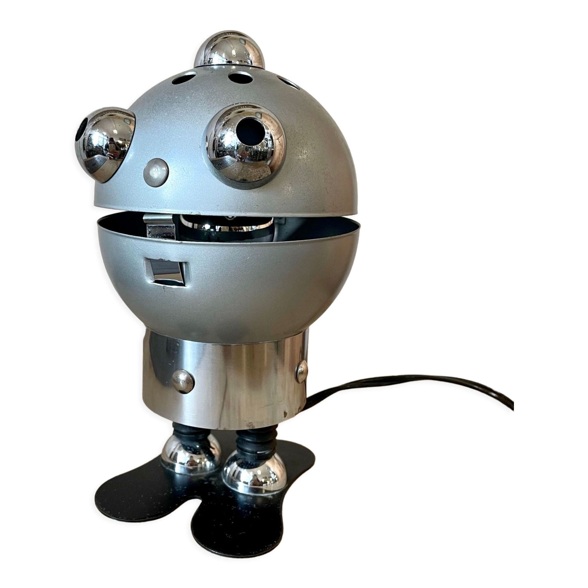 Satco robot table lamp