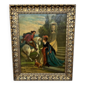 Tableau « Scène romantique ».