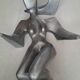 Height 120cm, large woman statue, vintage sculpture