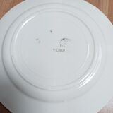 Set of 4 flat plates Badonviller, Robinson