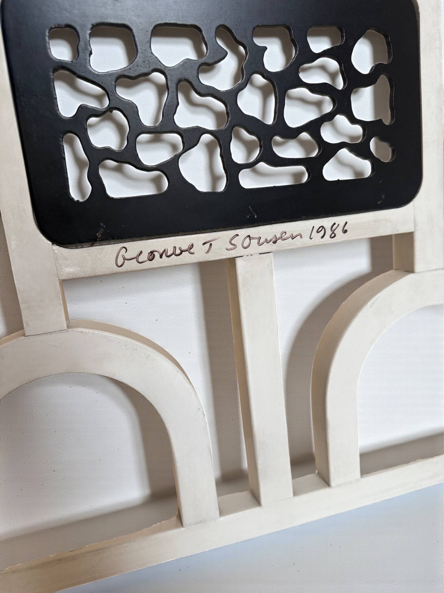 Mirror by George Sowden for Memphis Milano, 1986