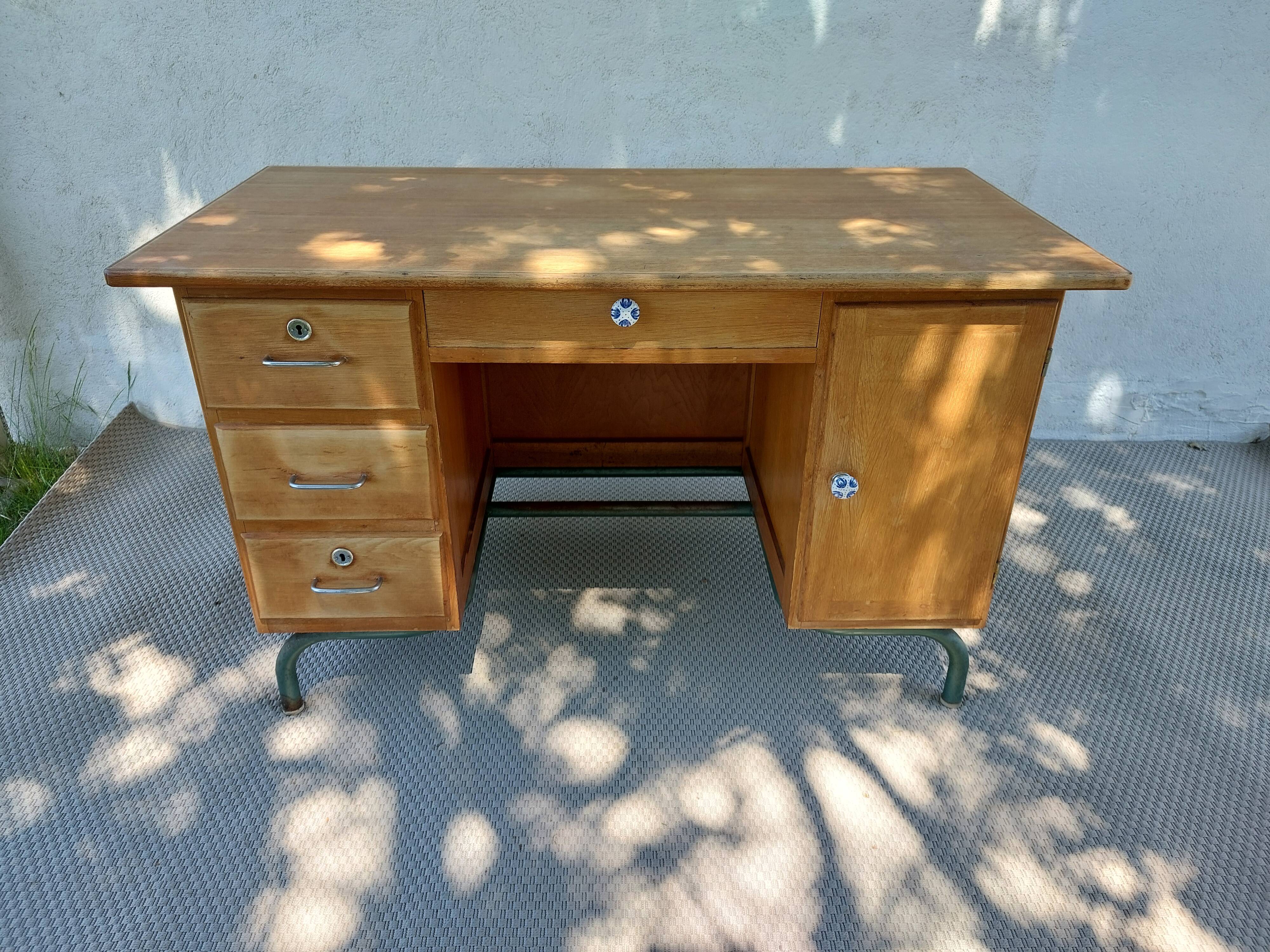 bureau maître d'école, vintage