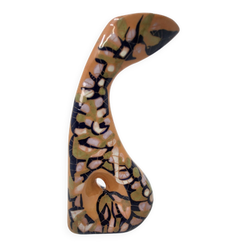 Vase soliflore vintage en céramique par Gabrielle Mackiewicz, France, 1960