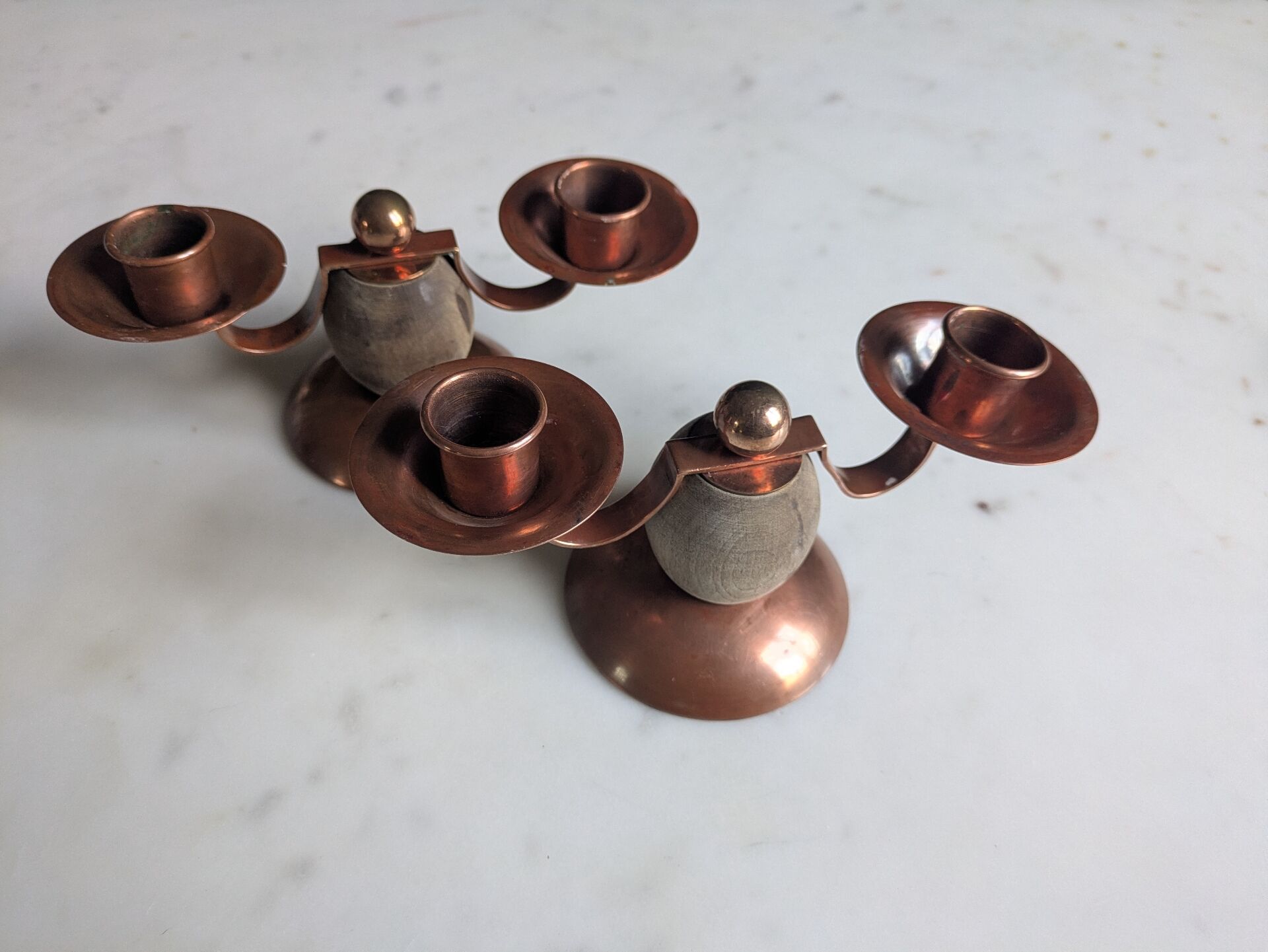 Bougeoirs Art déco