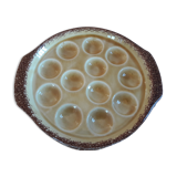 Snail service 6 gien porcelain snail set of 6 plates of a dozen