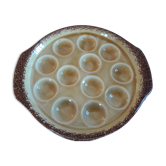 Snail service 6 gien porcelain snail set of 6 plates of a dozen